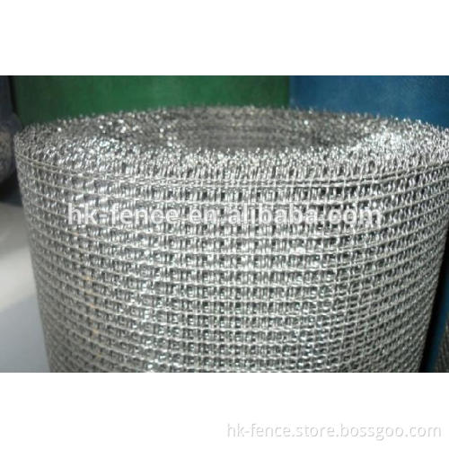 Haotian 4x4mesh ss304 crimped wire mesh factory